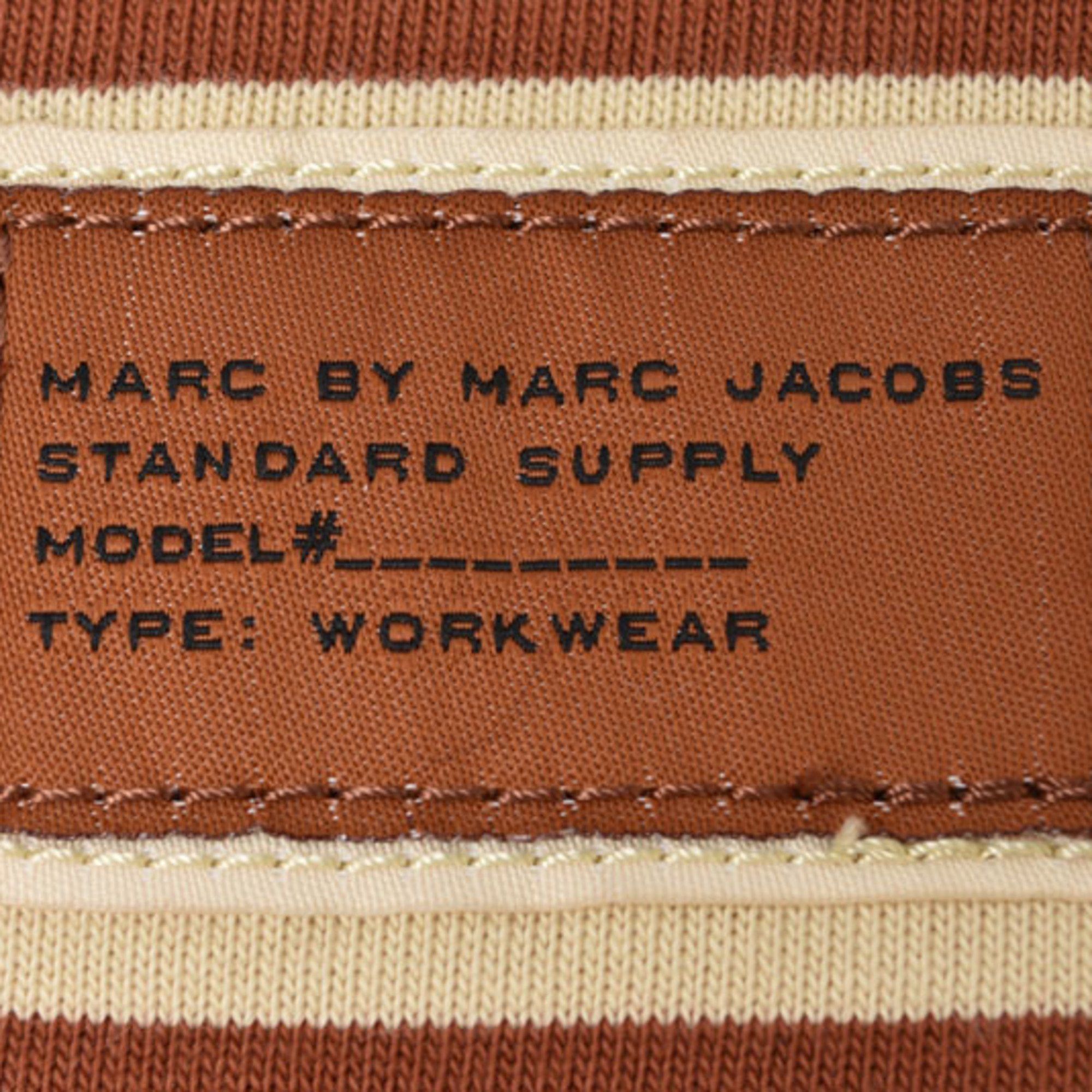 Marc by Marc Jacobs Marc by Marc Jacobs MARC BY JACOBS Tote Bag Cotton/Stripe Brown/White M381429 Size ONE SIZE - 6 Thumbnail