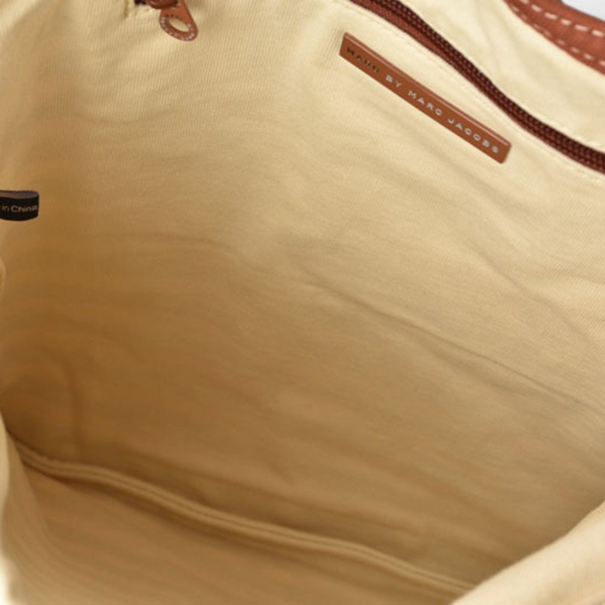 Marc by Marc Jacobs Marc by Marc Jacobs MARC BY JACOBS Tote Bag Cotton/Stripe Brown/White M381429 Size ONE SIZE - 11 Thumbnail