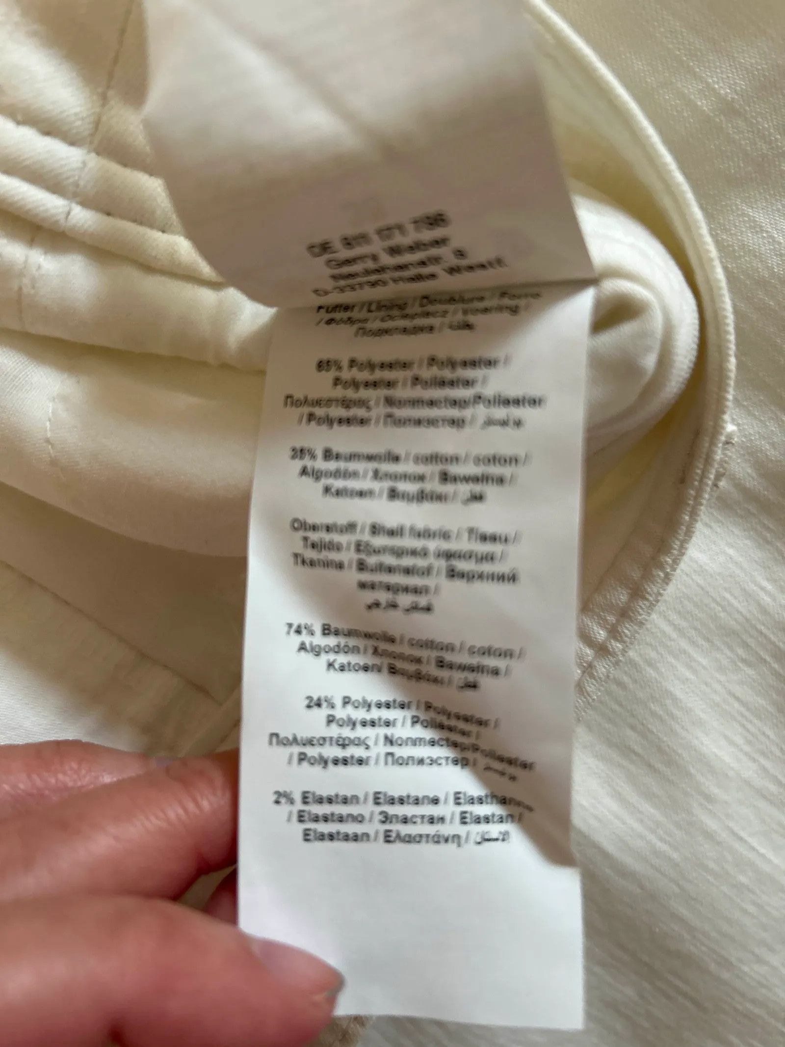 Gerry Weber Gerry Weber Pants Size 27" / US 4 / IT 40 - 2 Thumbnail