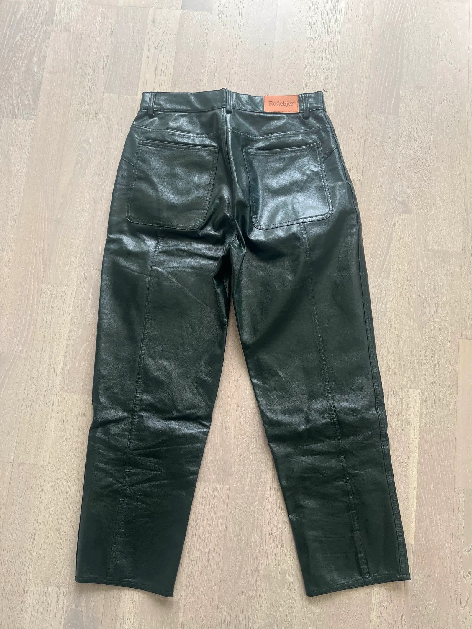 Rodebjer Rodebjer Esztia Waxed Pants Size 27" / US 4 / IT 40 - 3 Thumbnail