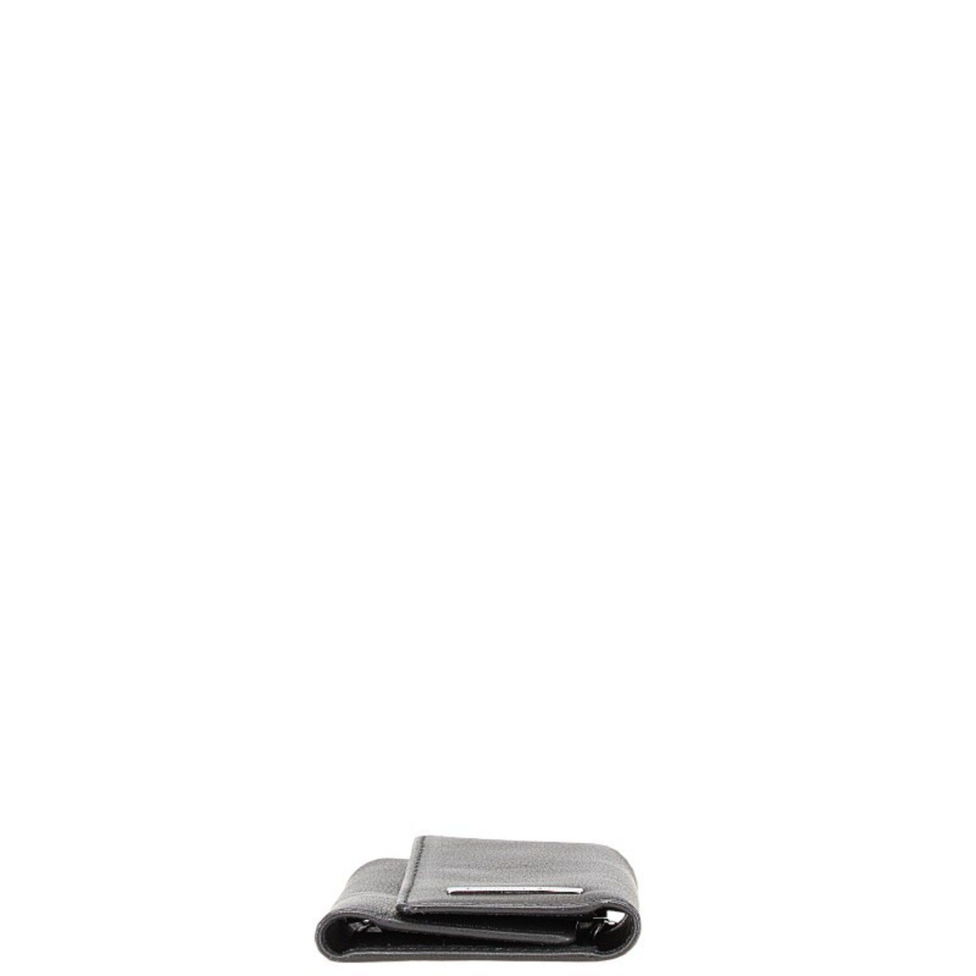 Dior Christian Dior Dior Plate 6-ring Key Case Black Leather Women's Size ONE SIZE - 3 Thumbnail