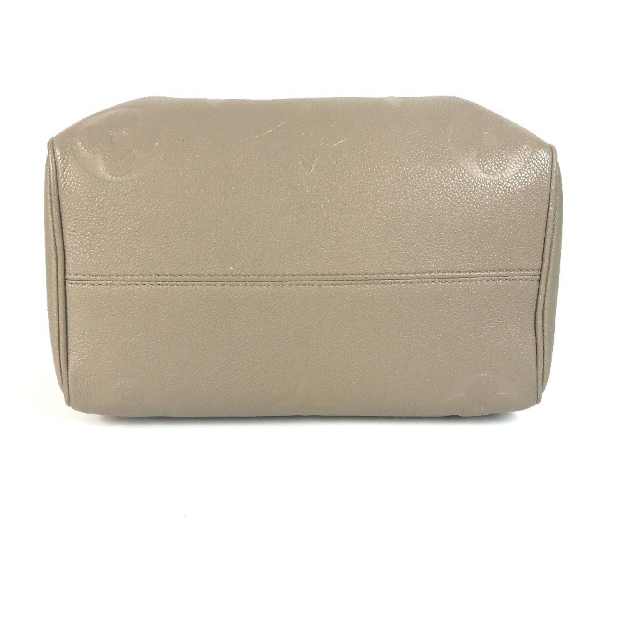 LOUIS VUITTON M59273 Monogram Empreinte Speedy Bandouliere 25 Bag Mini Boston Shoulder 2WAY Handbag Women's Tourterelle Beige