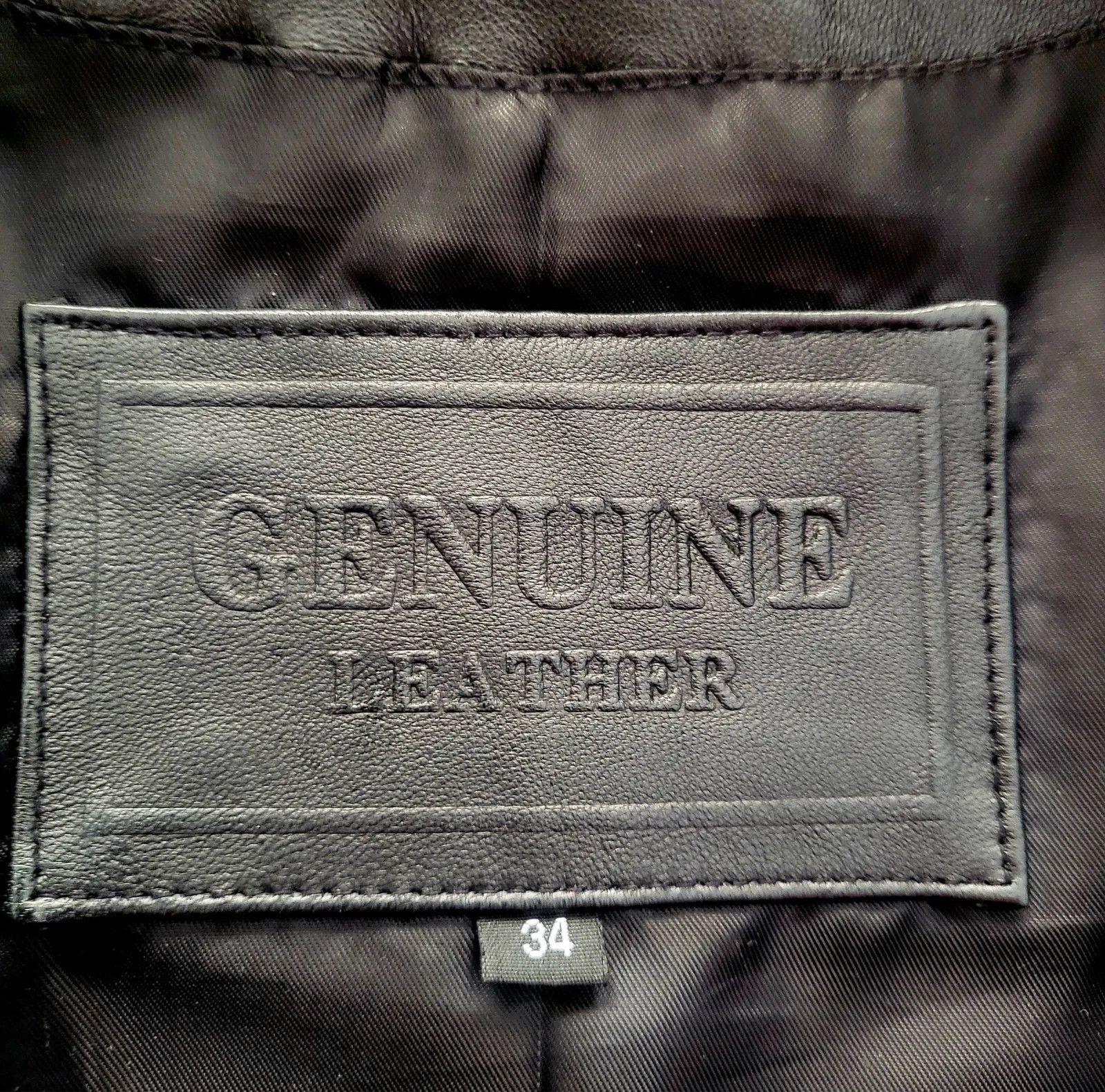 Genuine Leather Genuine Leather Leather Jacket Size XS / US 0-2 / IT 36-38 - 2 Thumbnail