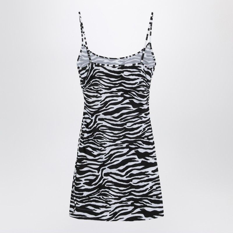 The Attico The Attico Zebra Beach Cover-Up In Stretch Fabric Size XS / US 0-2 / IT 36-38 - 2 Thumbnail
