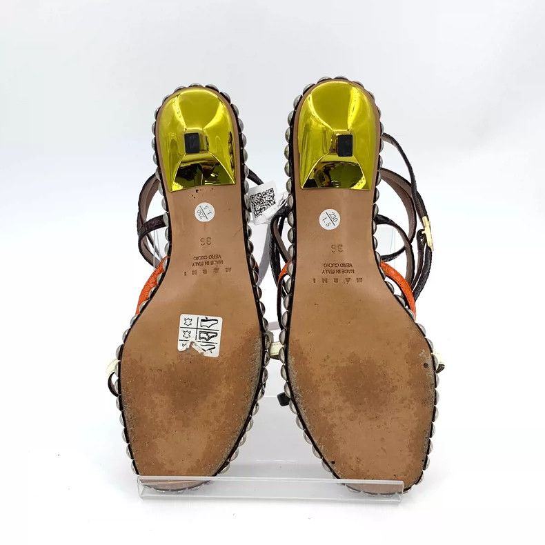 Marni Marni Colorful Studded Strappy Flat Sandals Size US 6 / IT 36 - 5 Thumbnail