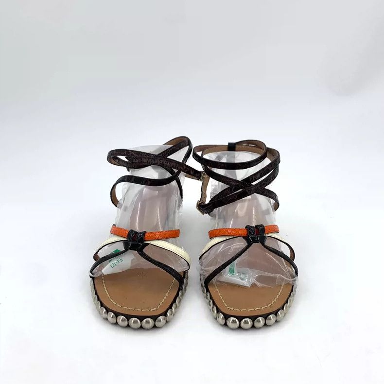Marni Marni Colorful Studded Strappy Flat Sandals Size US 6 / IT 36 - 3 Thumbnail