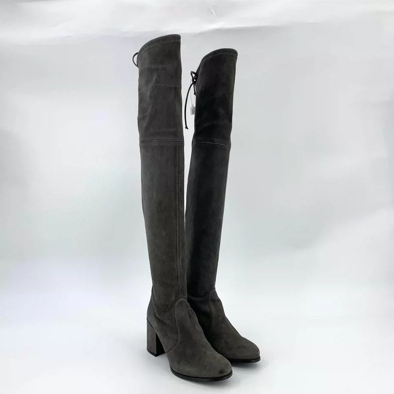 Stuart Weitzman Stuart Weitzman Brown Over The Knee Boots Size US 6 / IT 36 - 2 Thumbnail