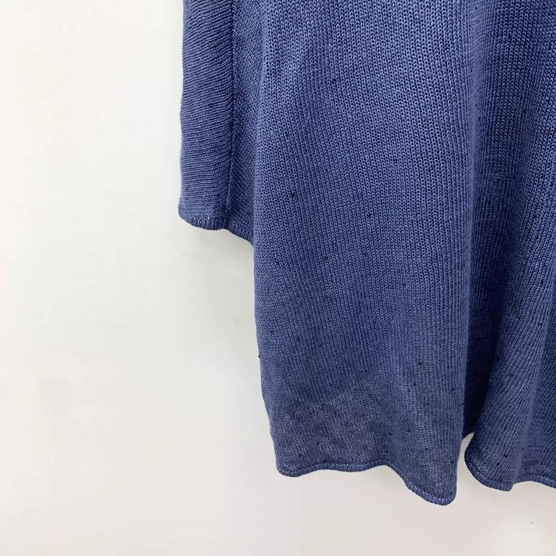 Brunello Cucinelli Brunello Cucinelli V-Neck Long Sleeve Knit Top Size XXL / US 16-18 / IT 52-54 - 4 Thumbnail