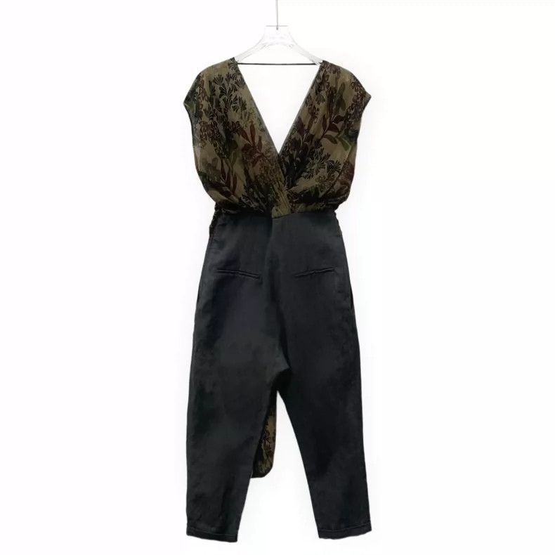 Brunello Cucinelli Brunello Cucinelli Color Blocked Jumpsuit Size 38" / US 16 / IT 52 - 2 Thumbnail