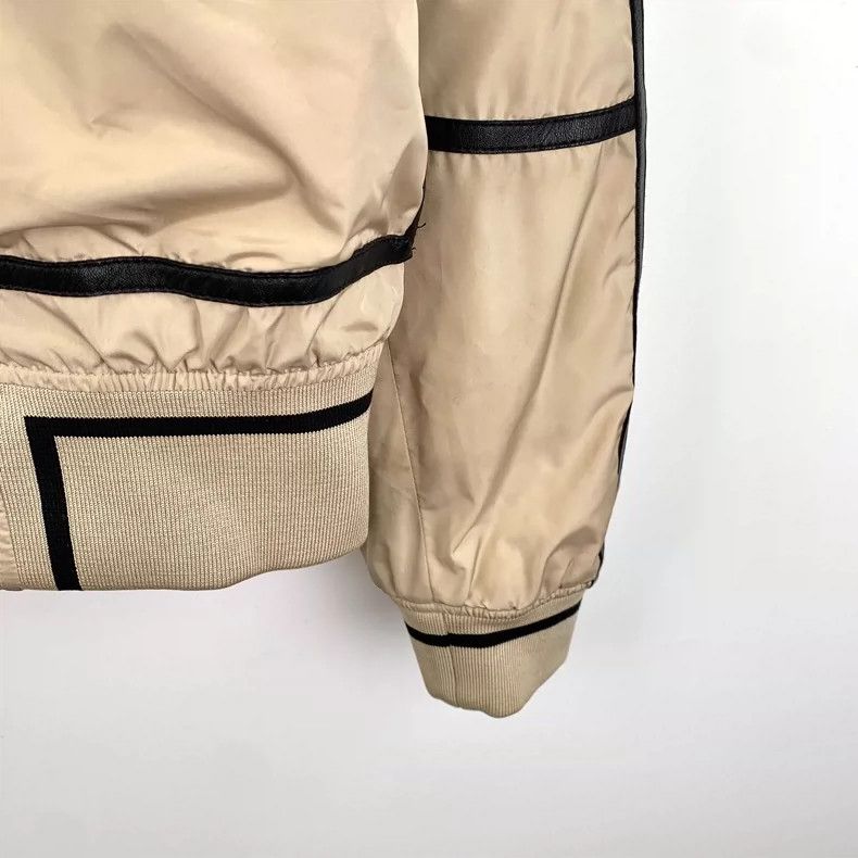 Versace Versace Beige Hooded Zip-Up Jacket Size L / US 10 / IT 46 - 4 Thumbnail