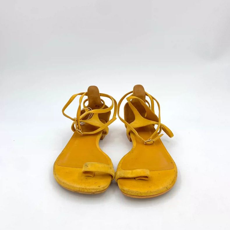 Hermes Hermes Yellow Casual Strappy Sandals Size 40 Size US 10 / IT 40 - 3 Thumbnail