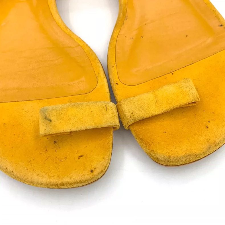 Hermes Hermes Yellow Casual Strappy Sandals Size 40 Size US 10 / IT 40 - 9 Thumbnail
