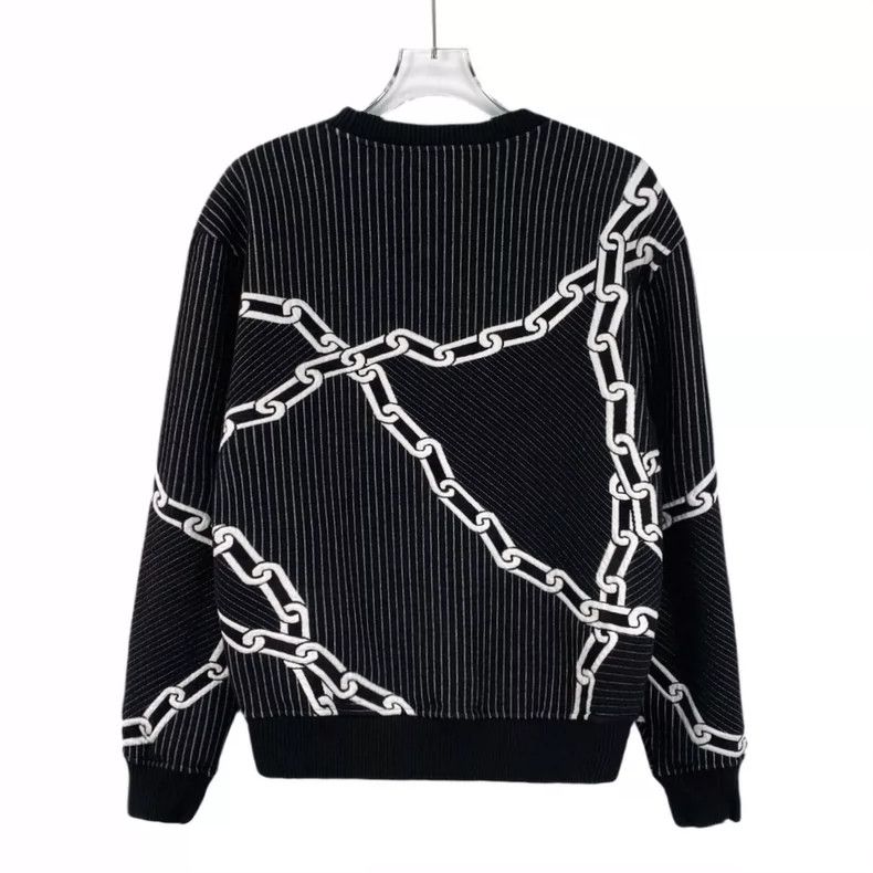 Louis Vuitton Louis Vuitton Black Chain Knit Sweater Size S / US 4 / IT 40 - 2 Thumbnail