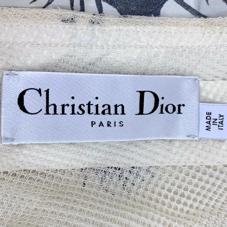 Dior Christian Dior Floral Silk Long Sleeve Jacket Size XXS / US 00 / IT 34 - 6 Thumbnail