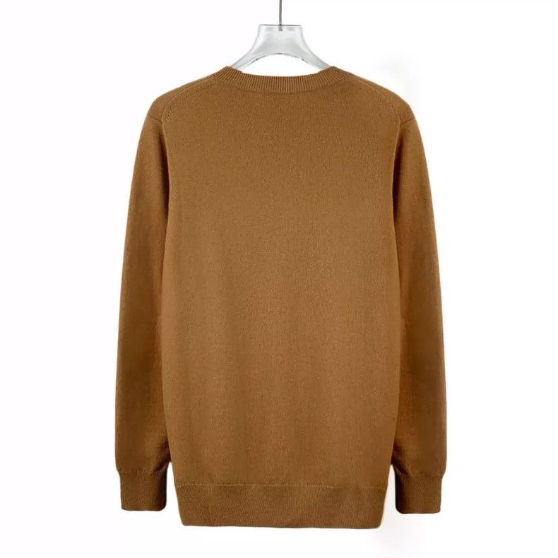 Burberry Burberry Brown Striped Wool Knit Sweater XS Size XS / US 0-2 / IT 36-38 - 2 Thumbnail
