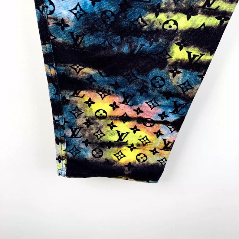 Louis Vuitton Louis Vuitton Colorful Logo Denim Pants Size 29" - 5 Thumbnail