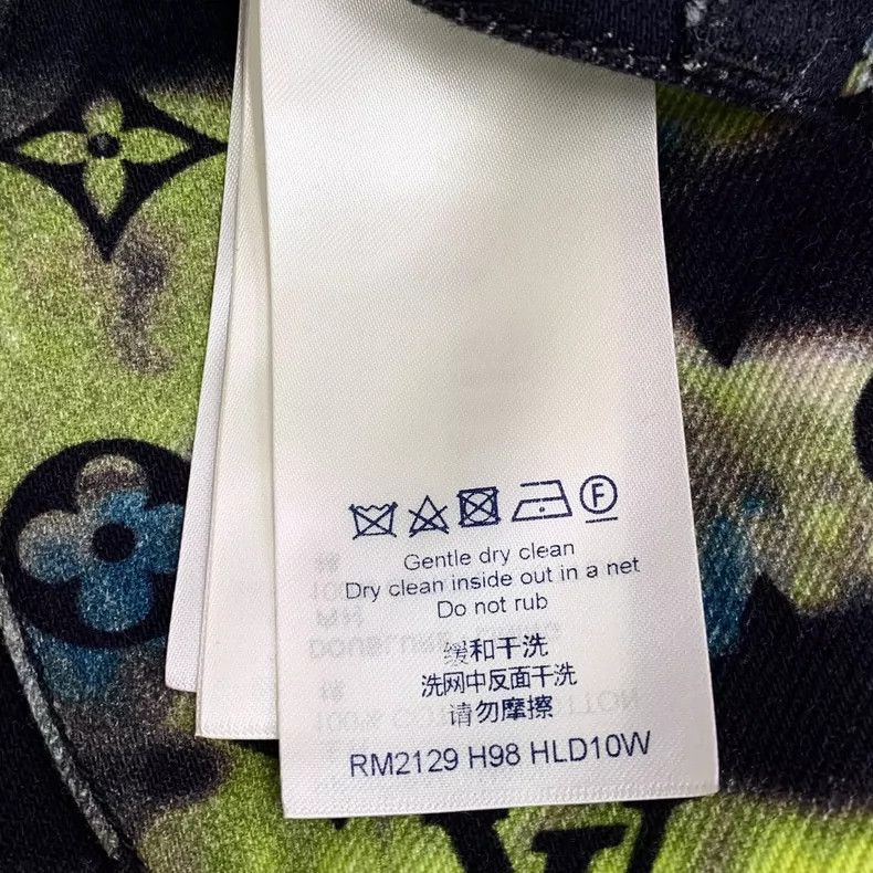 Louis Vuitton Louis Vuitton Colorful Logo Denim Pants Size 29" - 7 Thumbnail