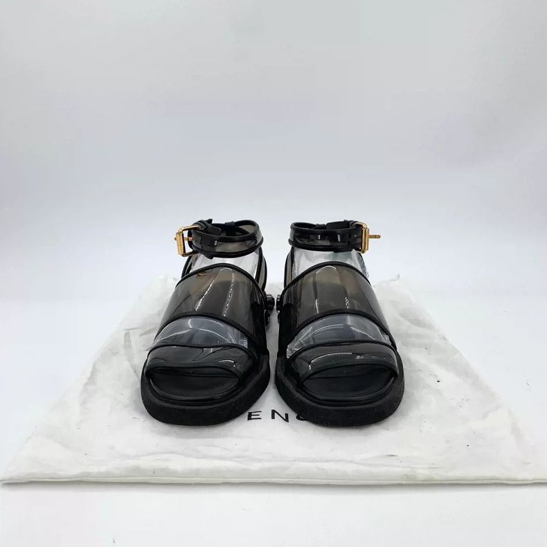 Givenchy Givenchy Black Casual Sandals with Diamonds Size US 6 / IT 36 - 8 Thumbnail