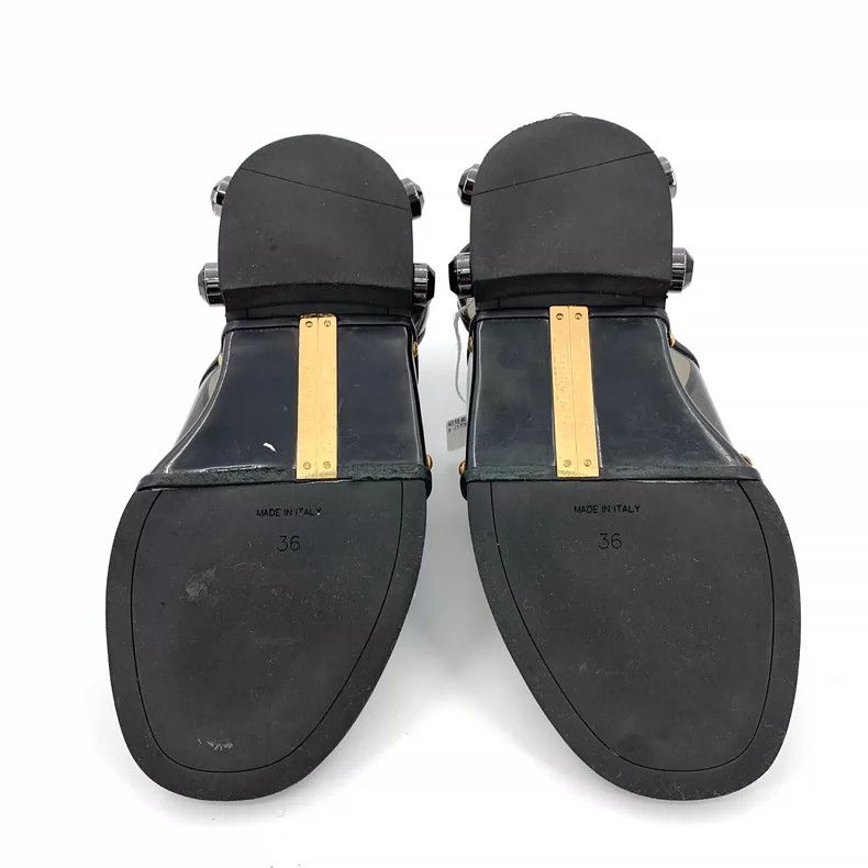 Givenchy Givenchy Black Casual Sandals with Diamonds Size US 6 / IT 36 - 5 Thumbnail