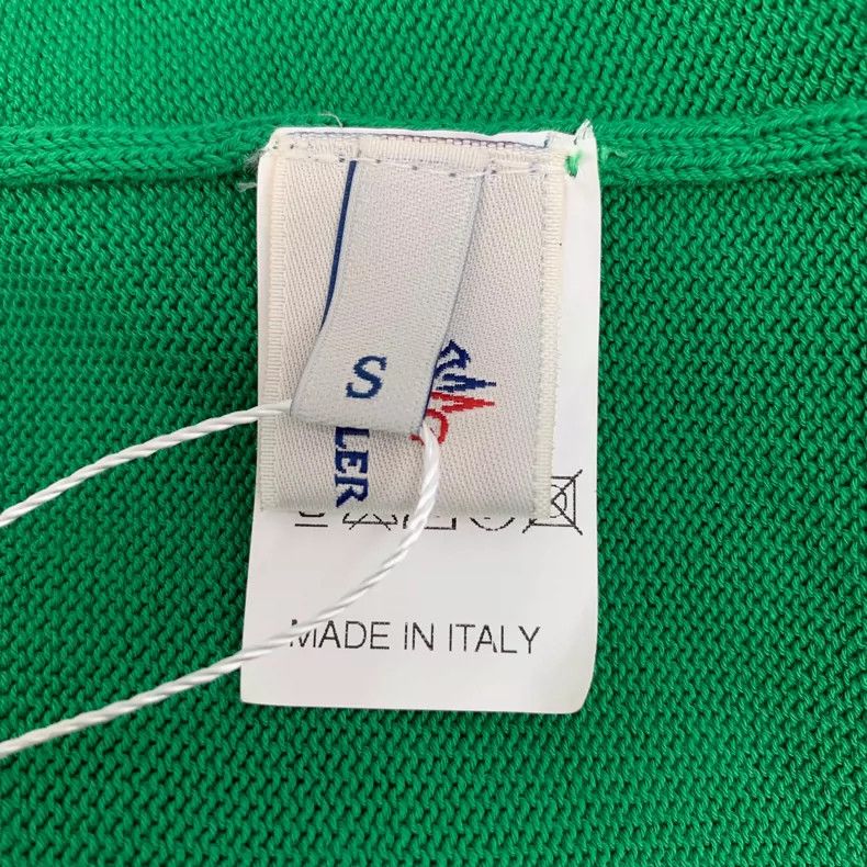 Moncler Green Striped Cotton Joggers with Tags Size 23" - 8 Thumbnail