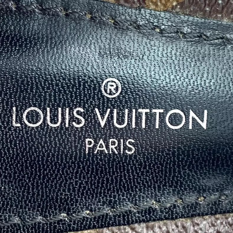 Louis Vuitton Louis Vuitton Brown Logo Casual Loafers Size US 4 / IT 34 - 8 Thumbnail