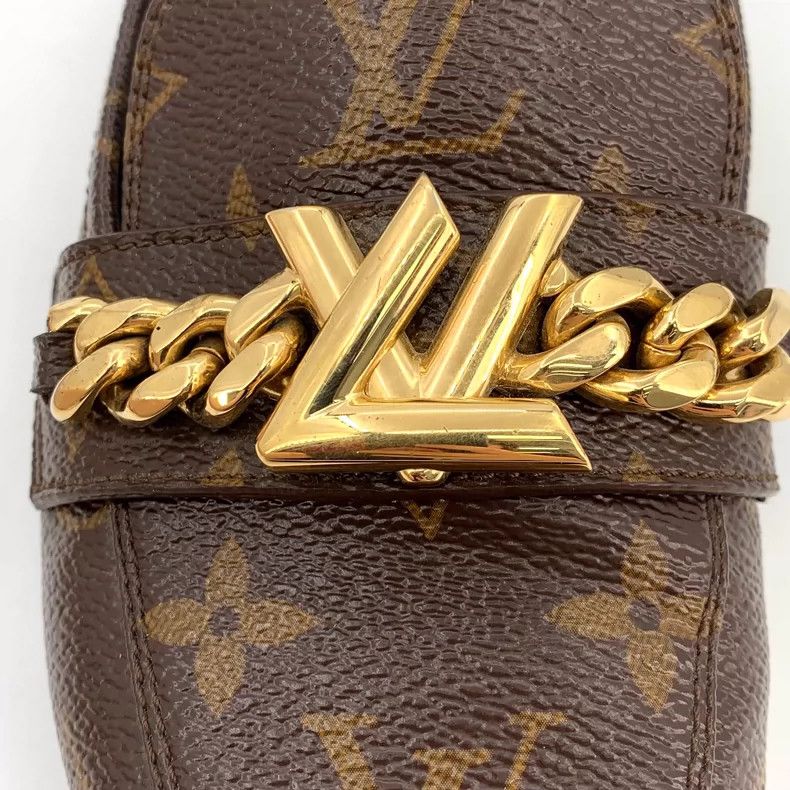 Louis Vuitton Louis Vuitton Brown Logo Casual Loafers Size US 4 / IT 34 - 6 Thumbnail