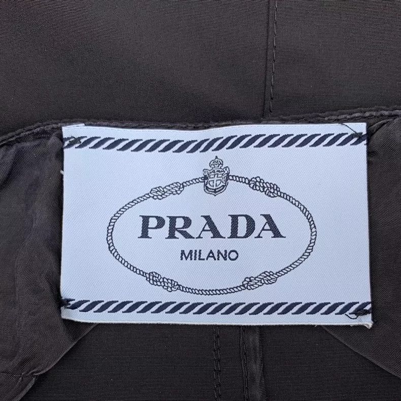 Prada Prada Black Double-Breasted Long Sleeve Coat Size S / US 4 / IT 40 - 6 Thumbnail