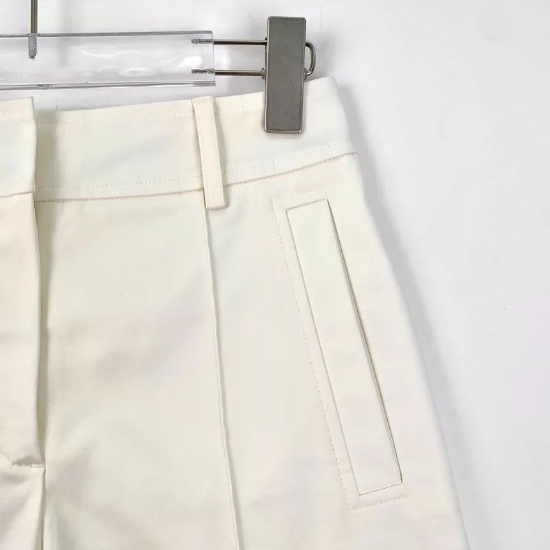 Hermes Hermes Beige Cotton Casual Shorts XXS Size Size 34" / US 12 / IT 48 - 3 Thumbnail