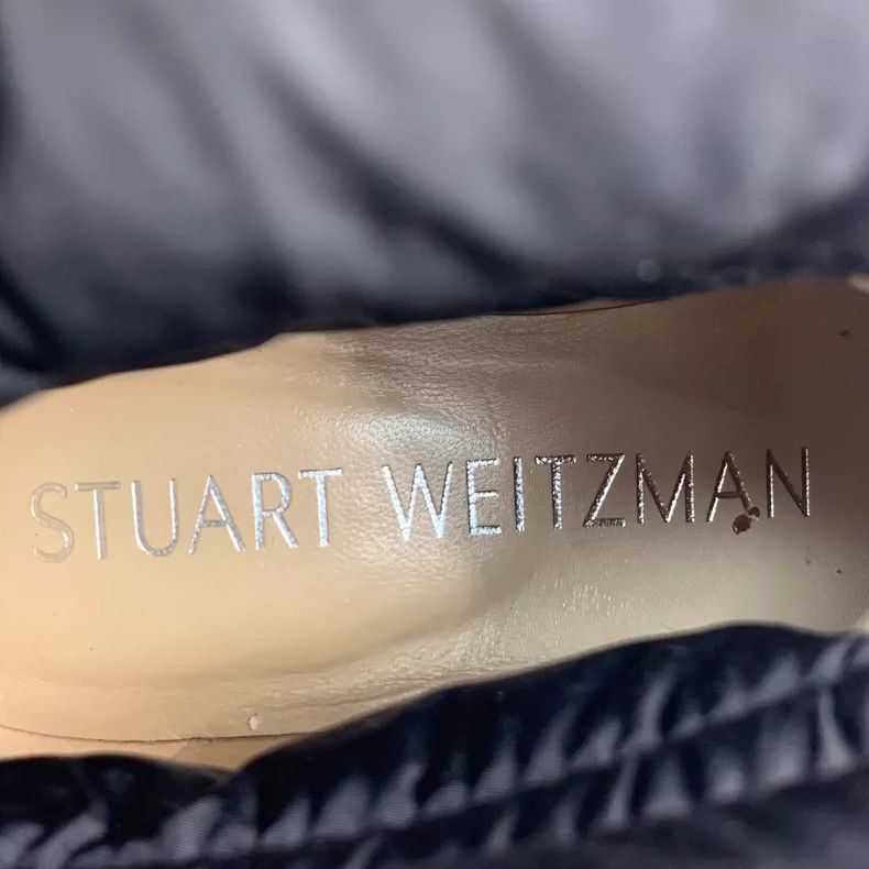Stuart Weitzman Stuart Weitzman White Lace-Up Thick Sole Boots Size US 4 / IT 34 - 7 Thumbnail
