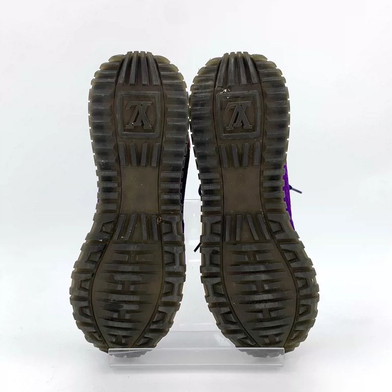 Louis Vuitton Purple Louis Vuitton Suede Casual Sneakers Size US 6 / IT 36 - 5 Thumbnail