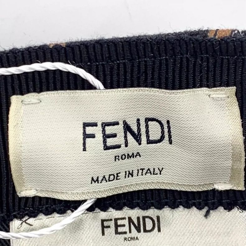 Fendi Fendi Brown Logo Pattern Baseball Cap Size ONE SIZE - 7 Thumbnail