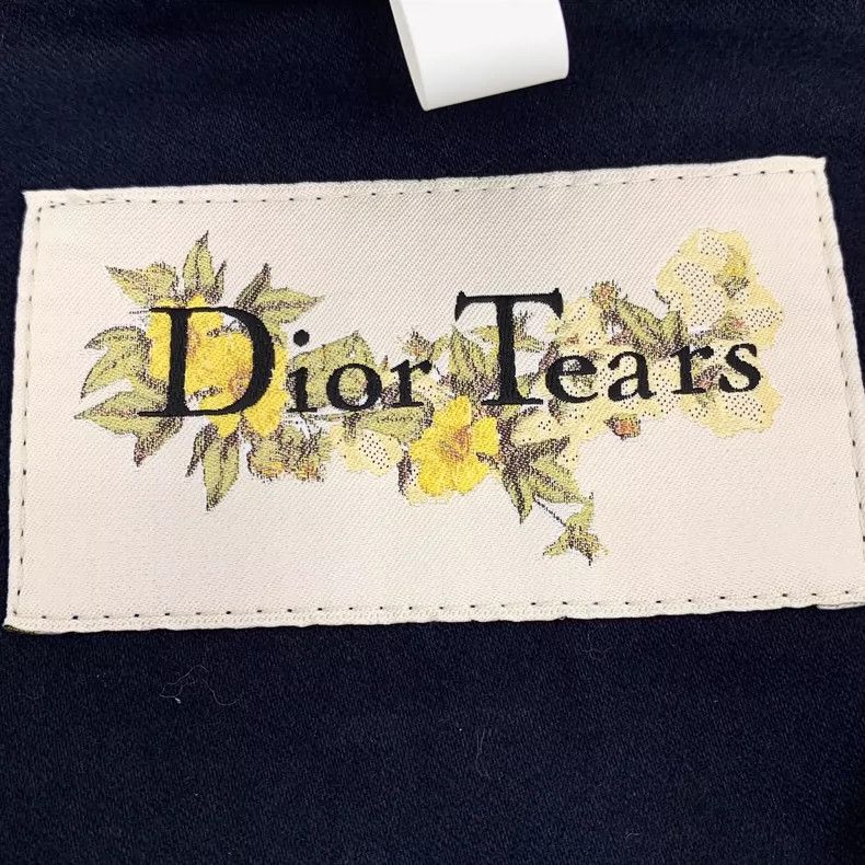 Dior Dior x Denim Tears Navy Cotton Blazer Size S / US 4 / IT 40 - 6 Thumbnail