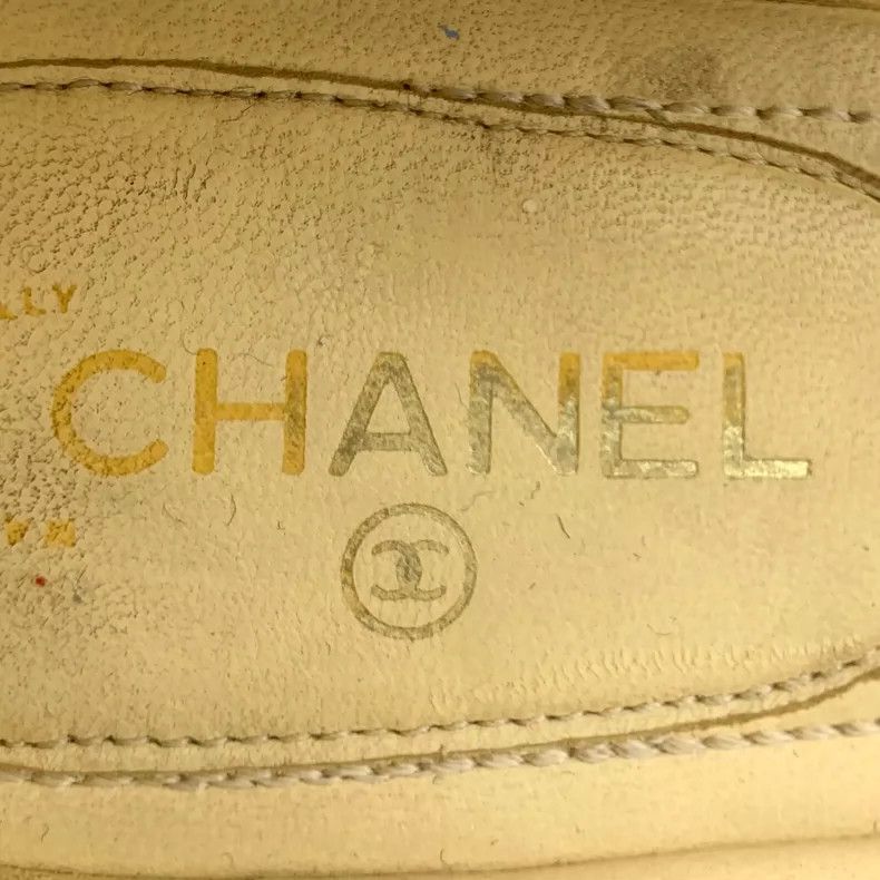 Chanel Chanel Red Bow Flat Shoes Size 38 Size US 8 / IT 38 - 7 Thumbnail