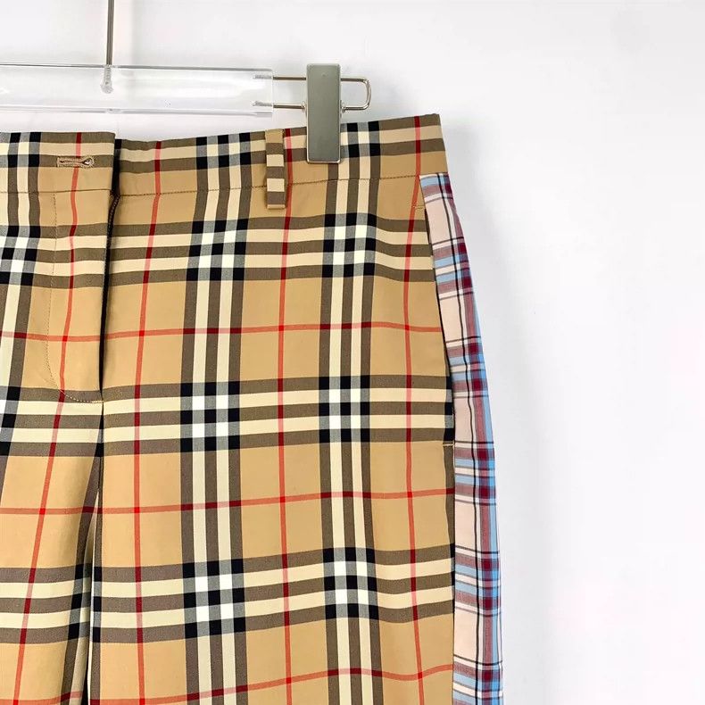 Burberry Burberry Brown Striped Cotton Casual Pants Size 40" / US 18 - 3 Thumbnail