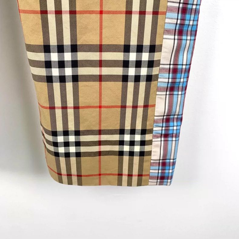 Burberry Burberry Brown Striped Cotton Casual Pants Size 40" / US 18 - 4 Thumbnail