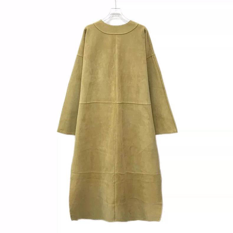 Loewe Loewe Brown Suede Long Sleeve Outerwear Size S / US 4 / IT 40 - 2 Thumbnail