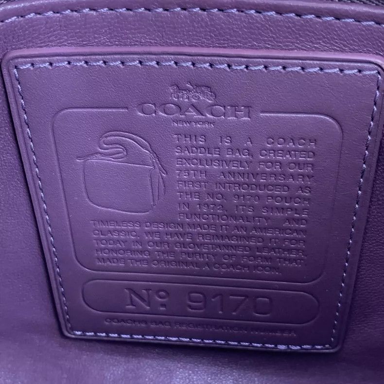 Coach Coach Yellow Crossbody Saddle Bag Size ONE SIZE - 7 Thumbnail