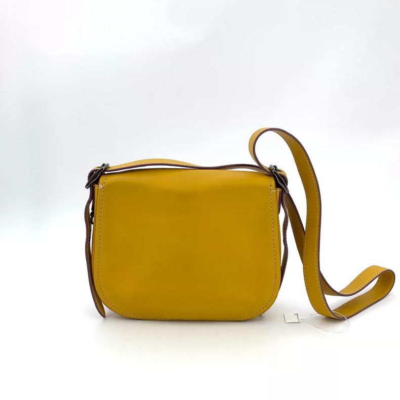 Coach Coach Yellow Crossbody Saddle Bag Size ONE SIZE - 2 Thumbnail