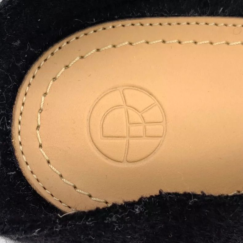 The Row Black Embroidered Casual Flat Shoes Size US 10 / IT 40 - 7 Thumbnail