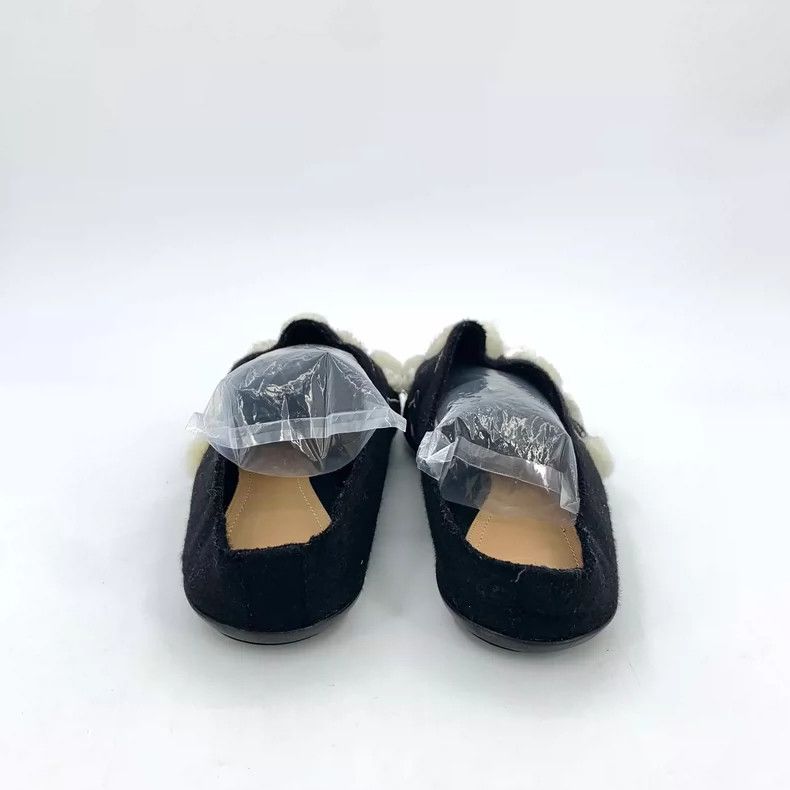 The Row Black Embroidered Casual Flat Shoes Size US 10 / IT 40 - 4 Thumbnail
