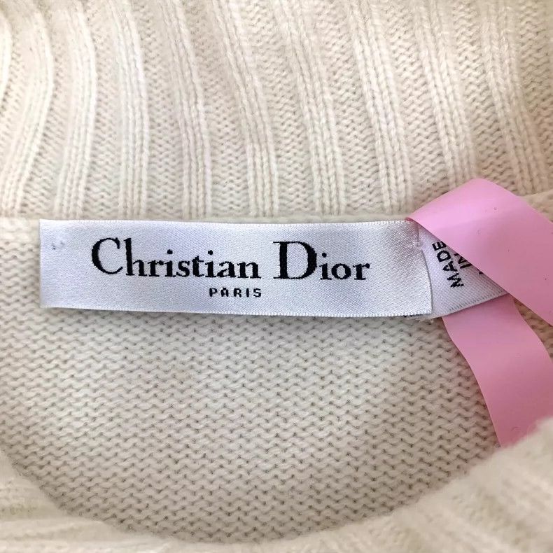 Dior Christian Dior Striped Star Knit Sweater Size S / US 4 / IT 40 - 5 Thumbnail