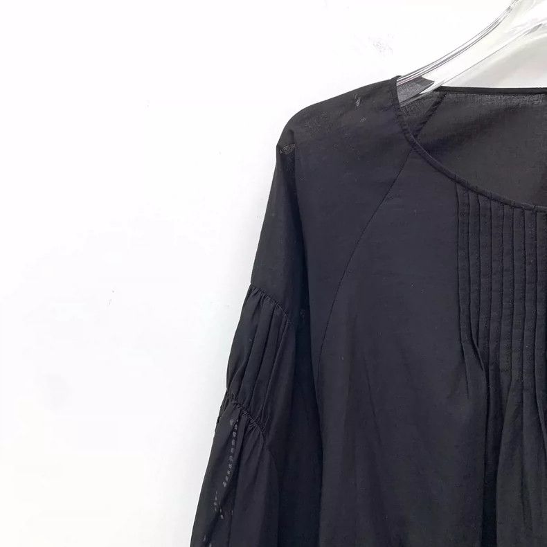 Chloe Black Lace Long Sleeve Blouse by Chloe Size S / US 4 / IT 40 - 3 Thumbnail