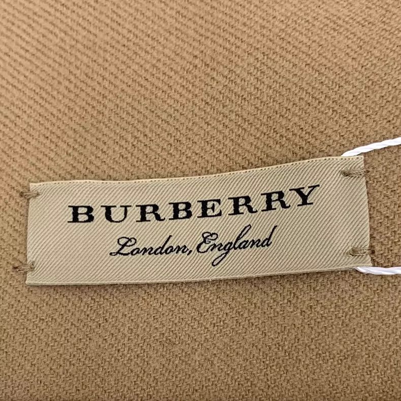 Burberry Burberry Classic Brown Wool Cape Shawl Size ONE SIZE - 5 Thumbnail