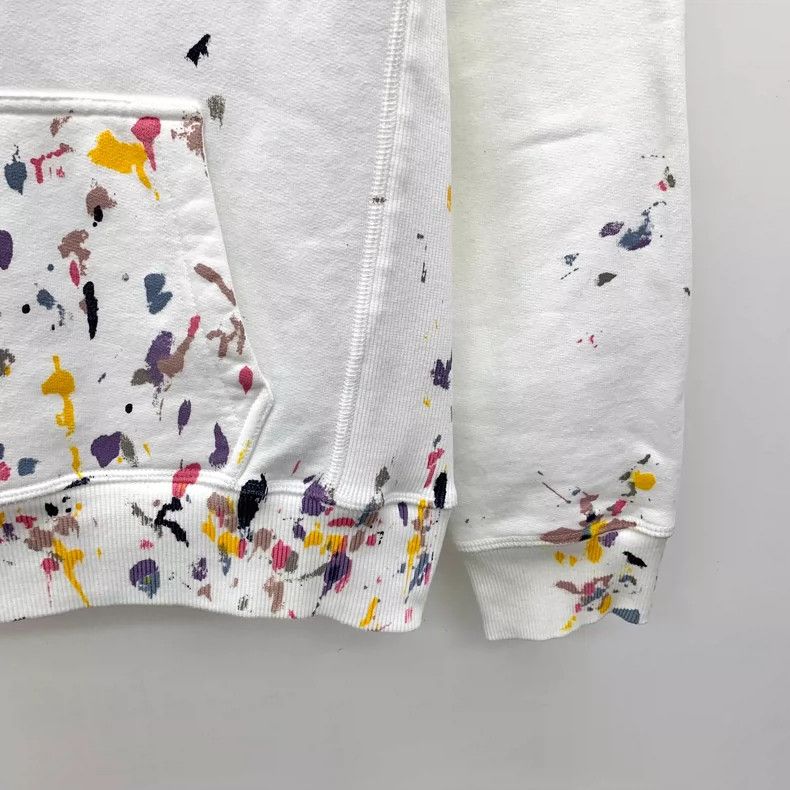 Dior Dior White Logo Hoodie with Color Splash Size XS / US 0-2 / IT 36-38 - 4 Thumbnail