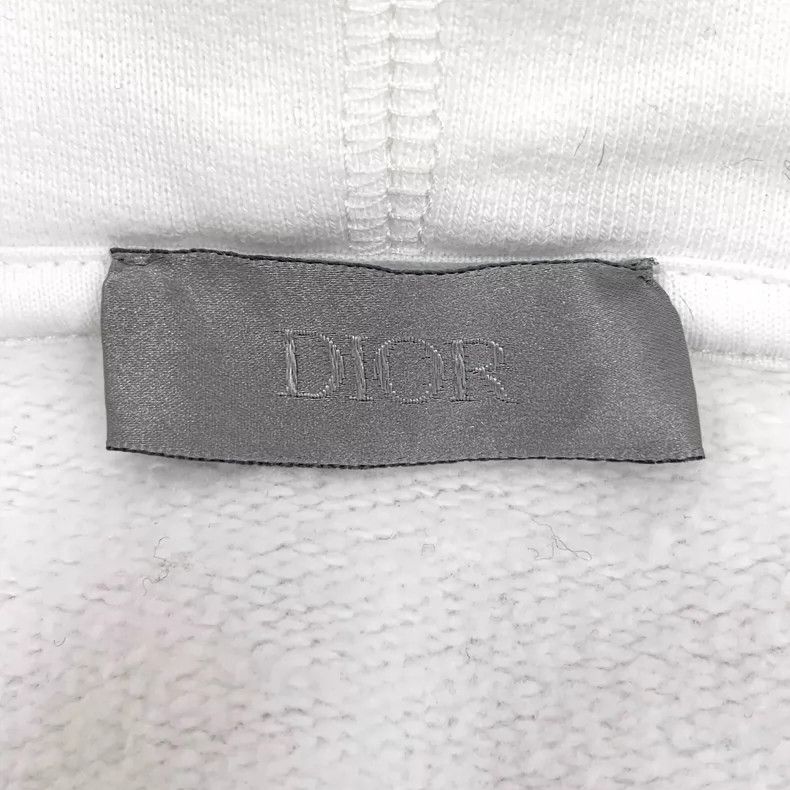 Dior Dior White Logo Hoodie with Color Splash Size XS / US 0-2 / IT 36-38 - 5 Thumbnail