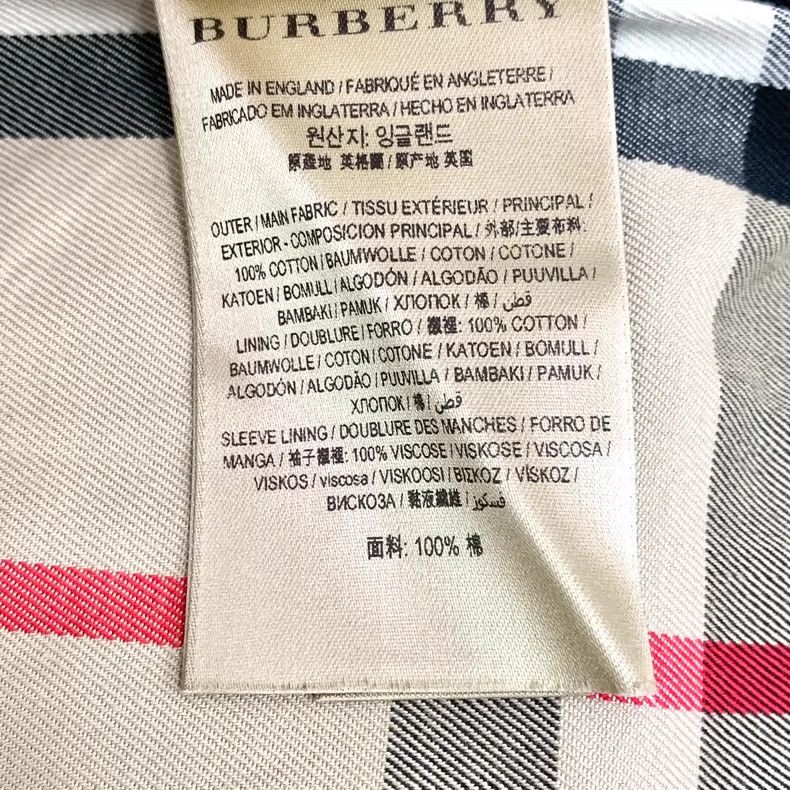 Burberry Burberry Brown Cotton Double-Breasted Trench Coat Size XS / US 0-2 / IT 36-38 - 7 Thumbnail