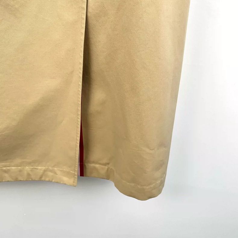 Burberry Burberry Brown Cotton Double-Breasted Trench Coat Size XS / US 0-2 / IT 36-38 - 4 Thumbnail