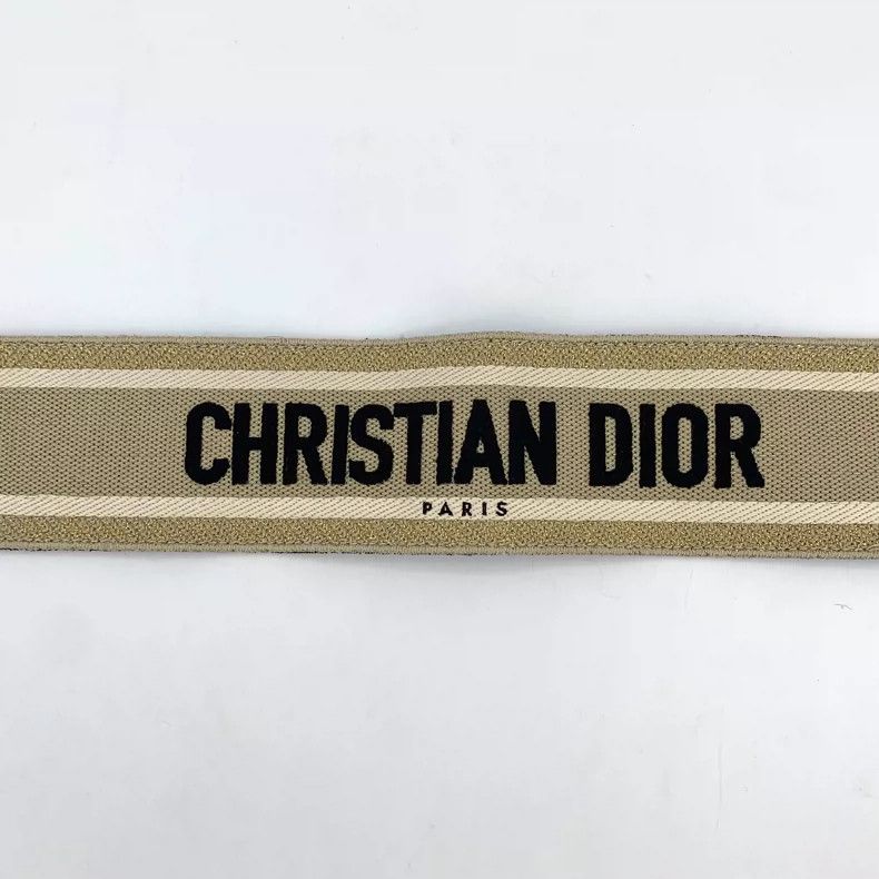 Dior Christian Dior Brown Logo Belt 81.5*6.5cm Size ONE SIZE - 5 Thumbnail
