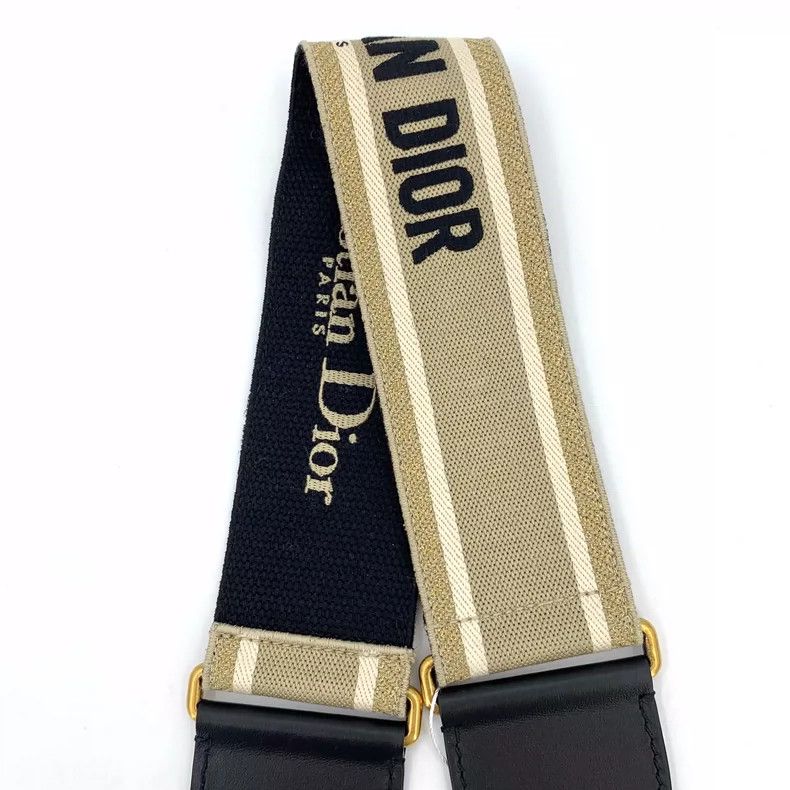 Dior Christian Dior Brown Logo Belt 81.5*6.5cm Size ONE SIZE - 3 Thumbnail