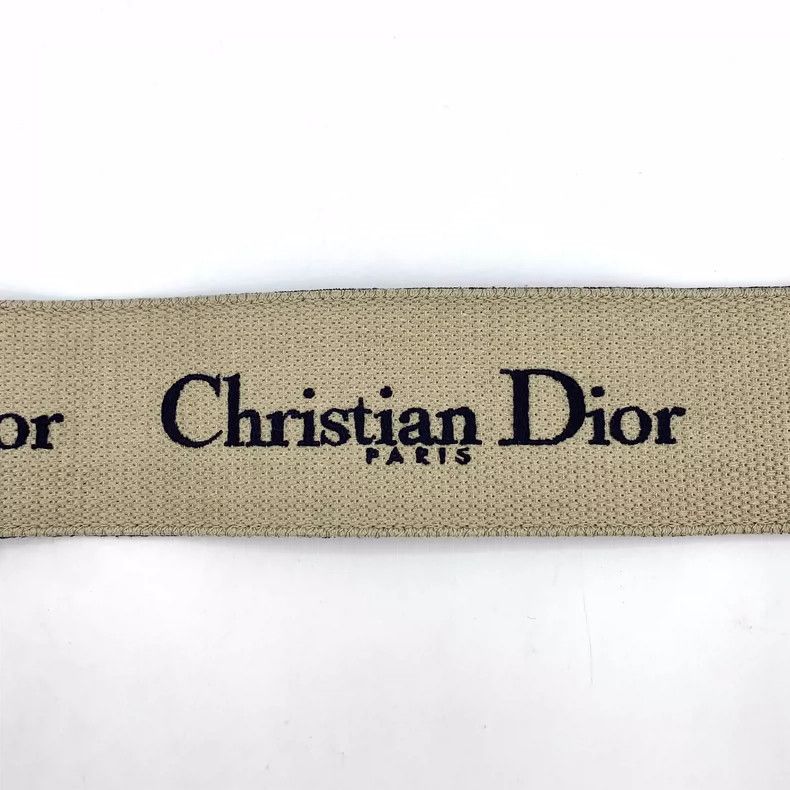 Dior Christian Dior Blue Letter Belt Strap 82.5*7cm Size ONE SIZE - 6 Thumbnail